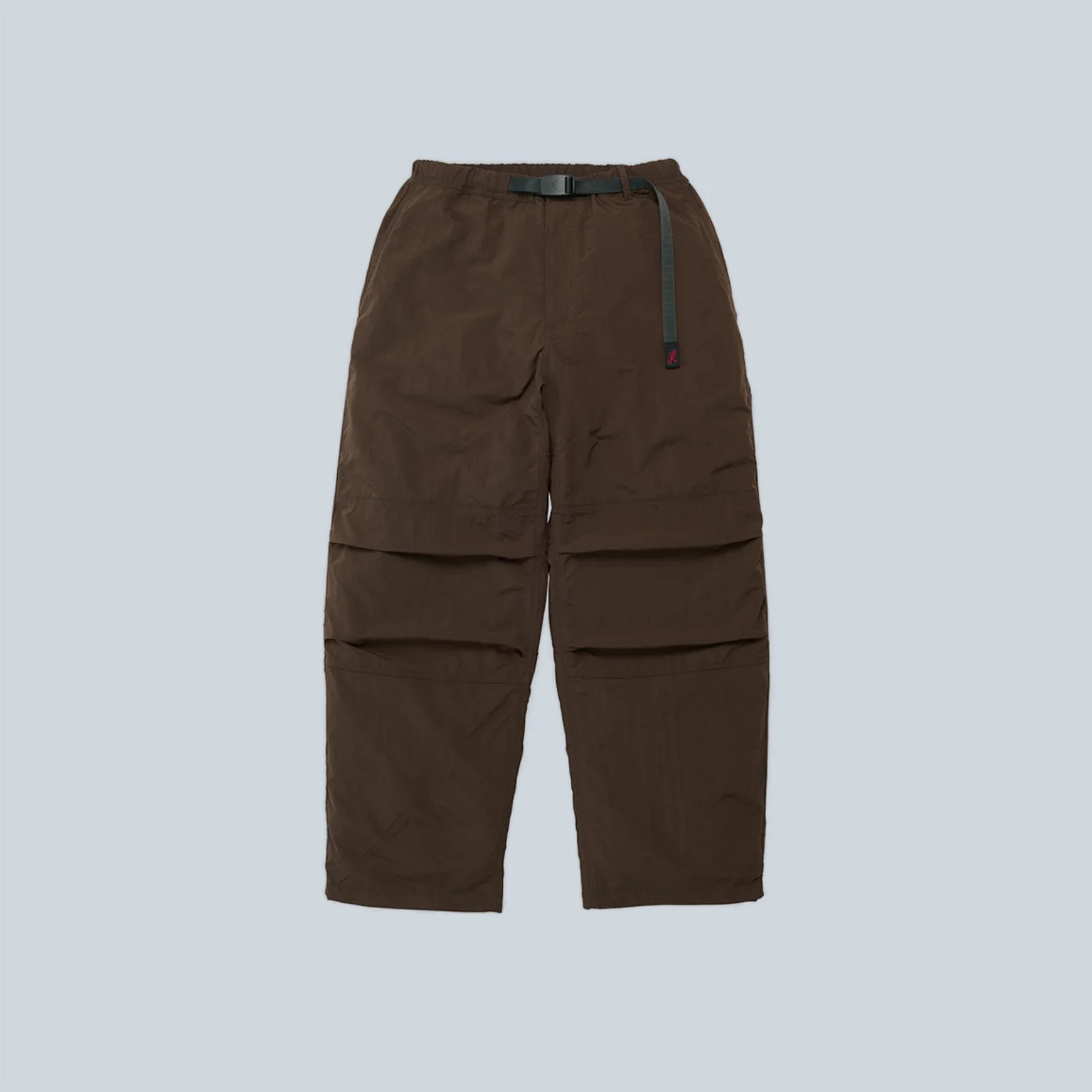 NYLON PANELED TREK PANT - CHOCOLATE