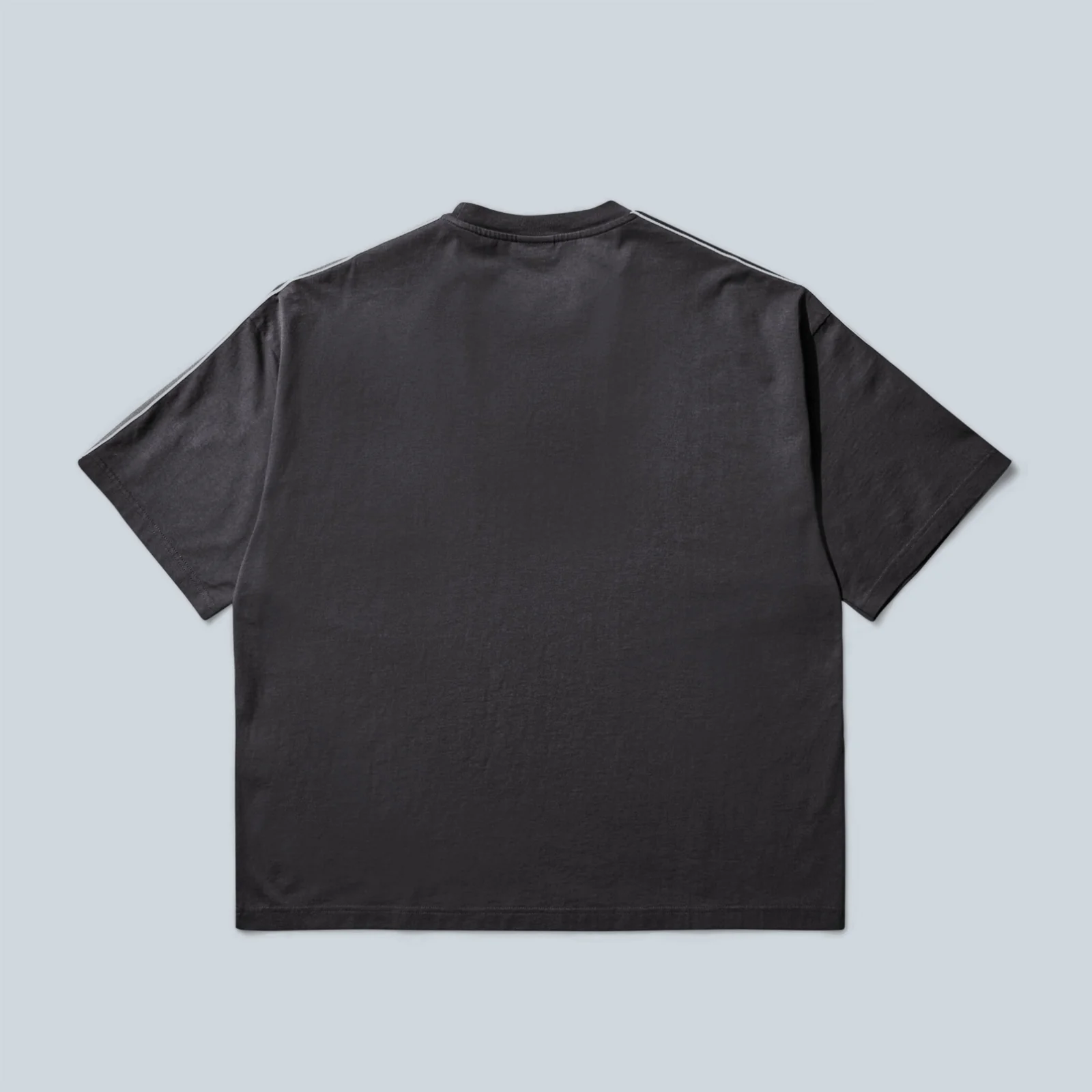 OFFENCE DEFENCE TAPE TEE - WASHED BLACK - Image 2