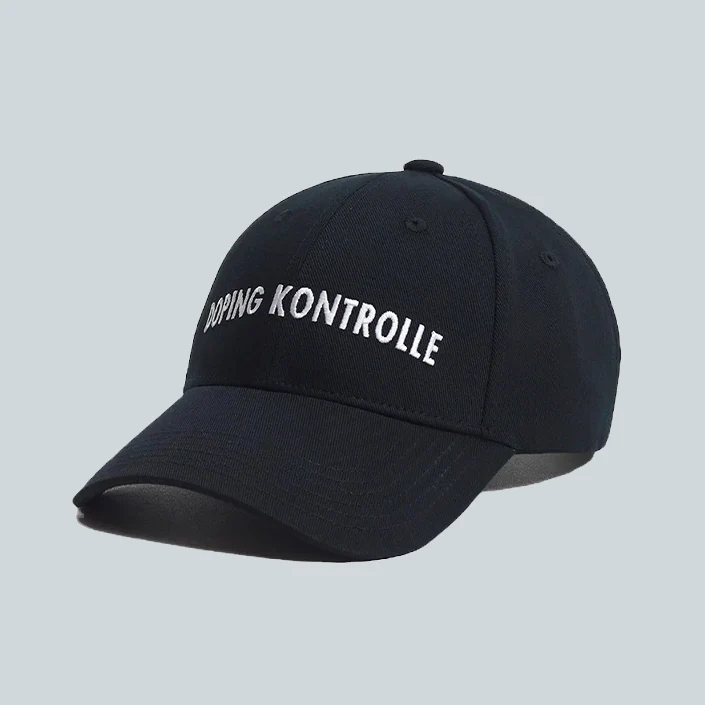 DOPING KONTROLLE CAP - BLACK