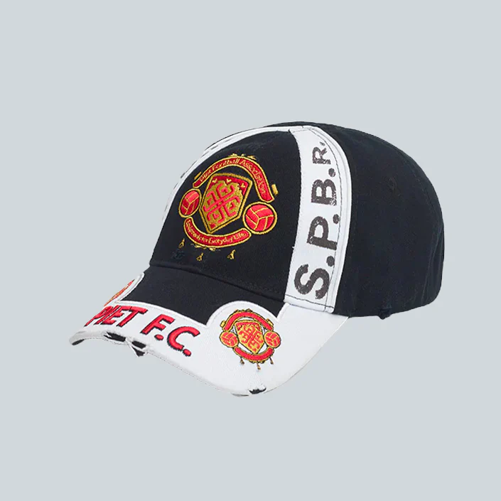 F.C. EMBLEM CAP - BLACK