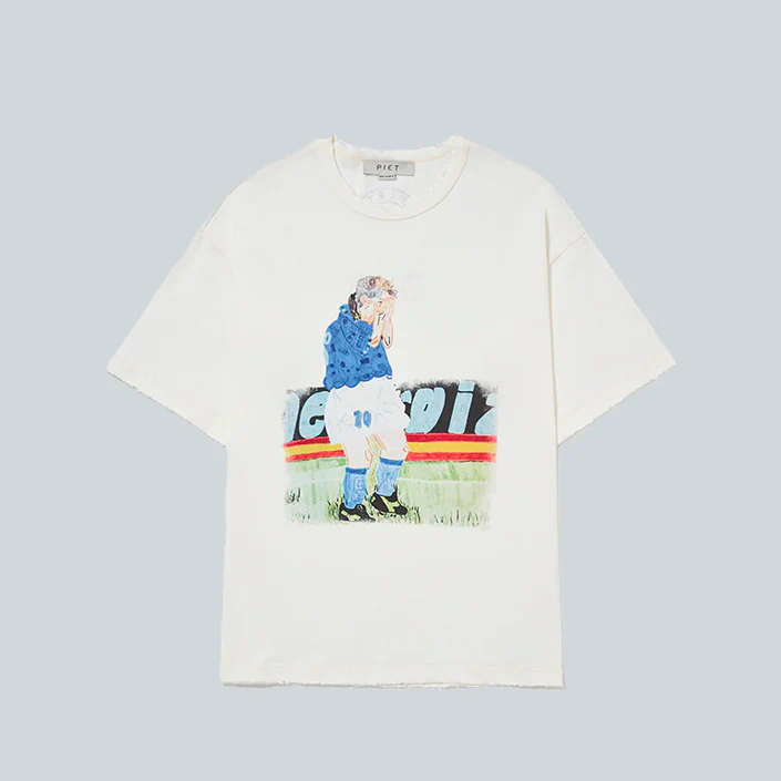 ILLUSTRATED TEE - BONE WHITE