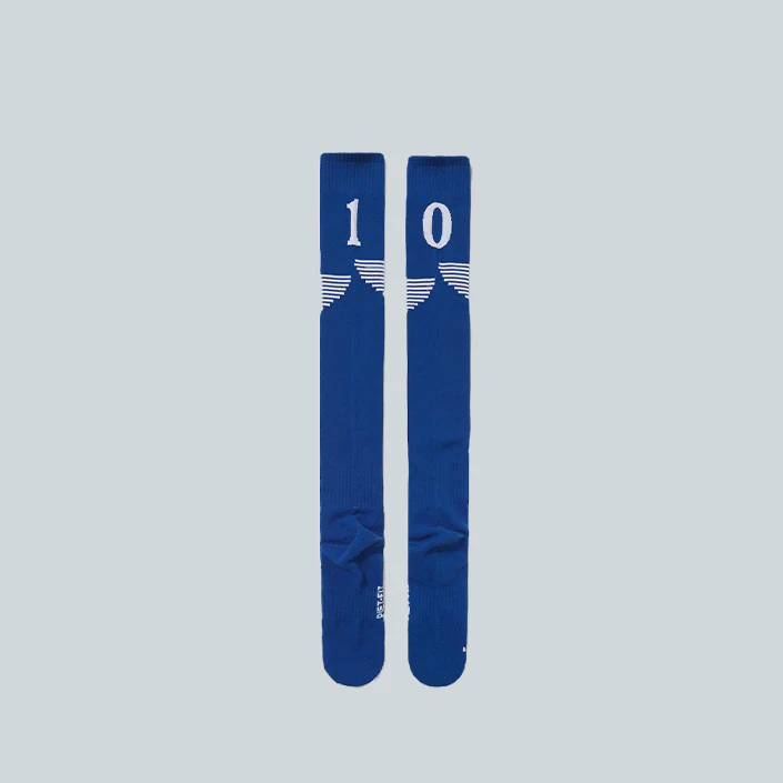 SOCCER SOCKS - BLUE - Image 2