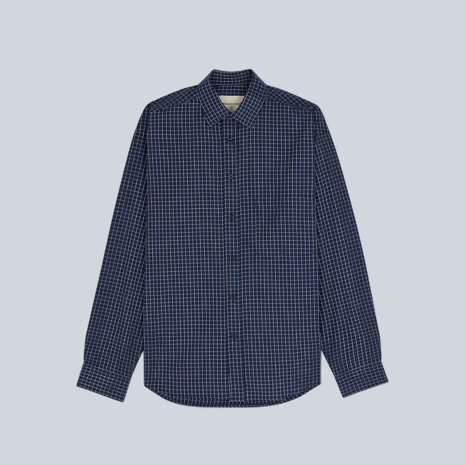 PLAID SHIRT - BLUE