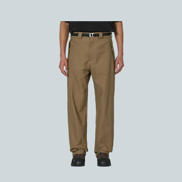 BUCKLE CHINO - COGNAC