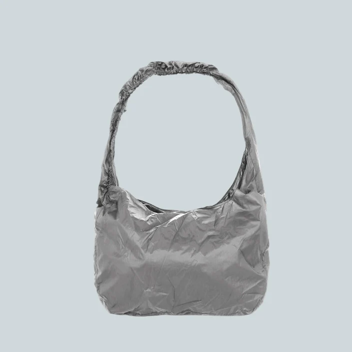 LAKI KNOT PACKABLE BAG - SILVER - Image 2