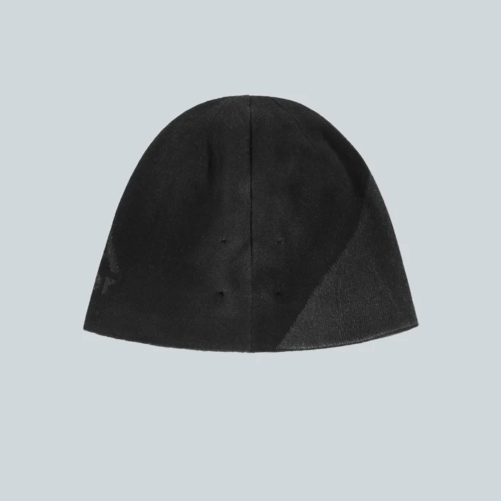 LOGO COTTON BEANIE - BLACK - Image 3