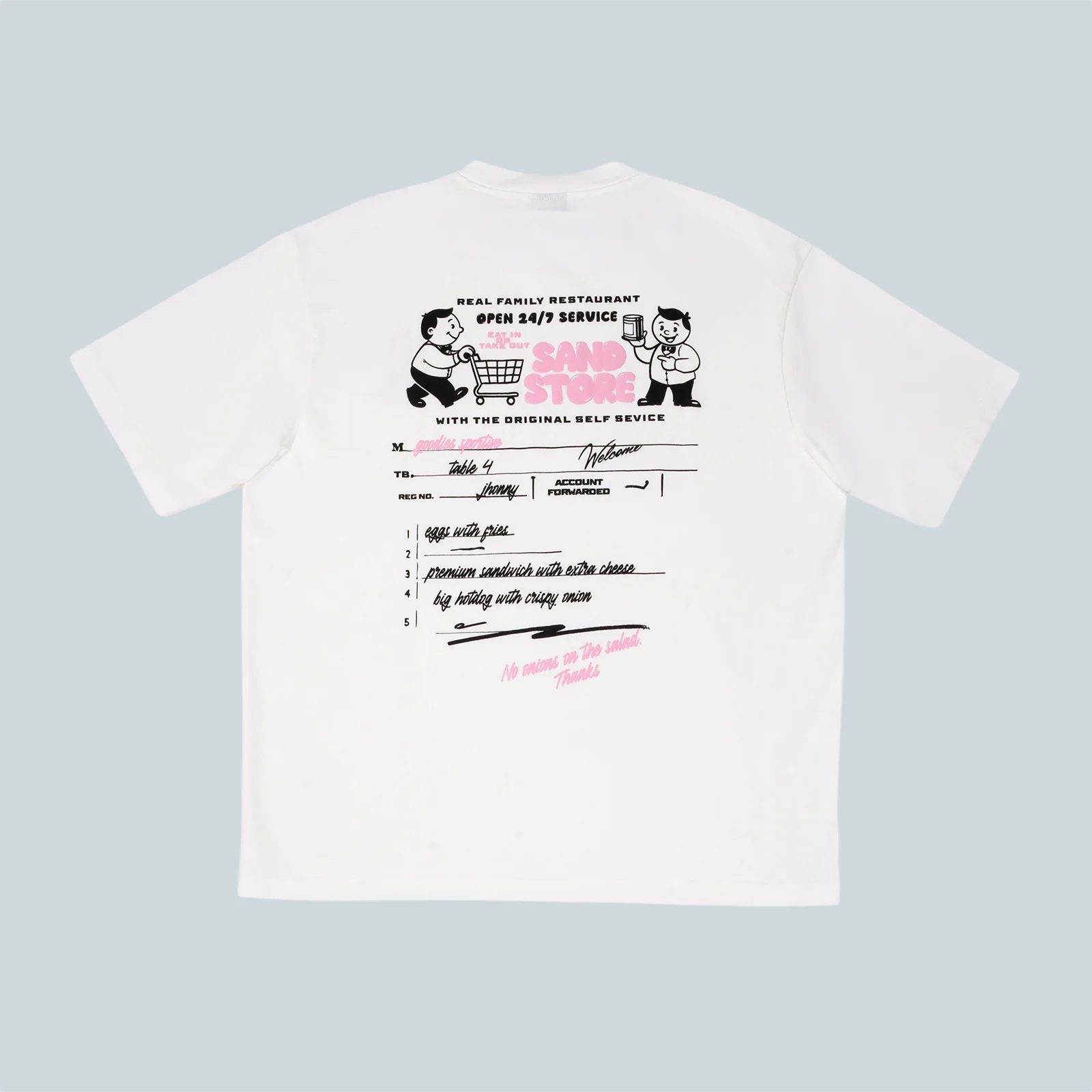 SAND STORE WHITE TEE - Image 2