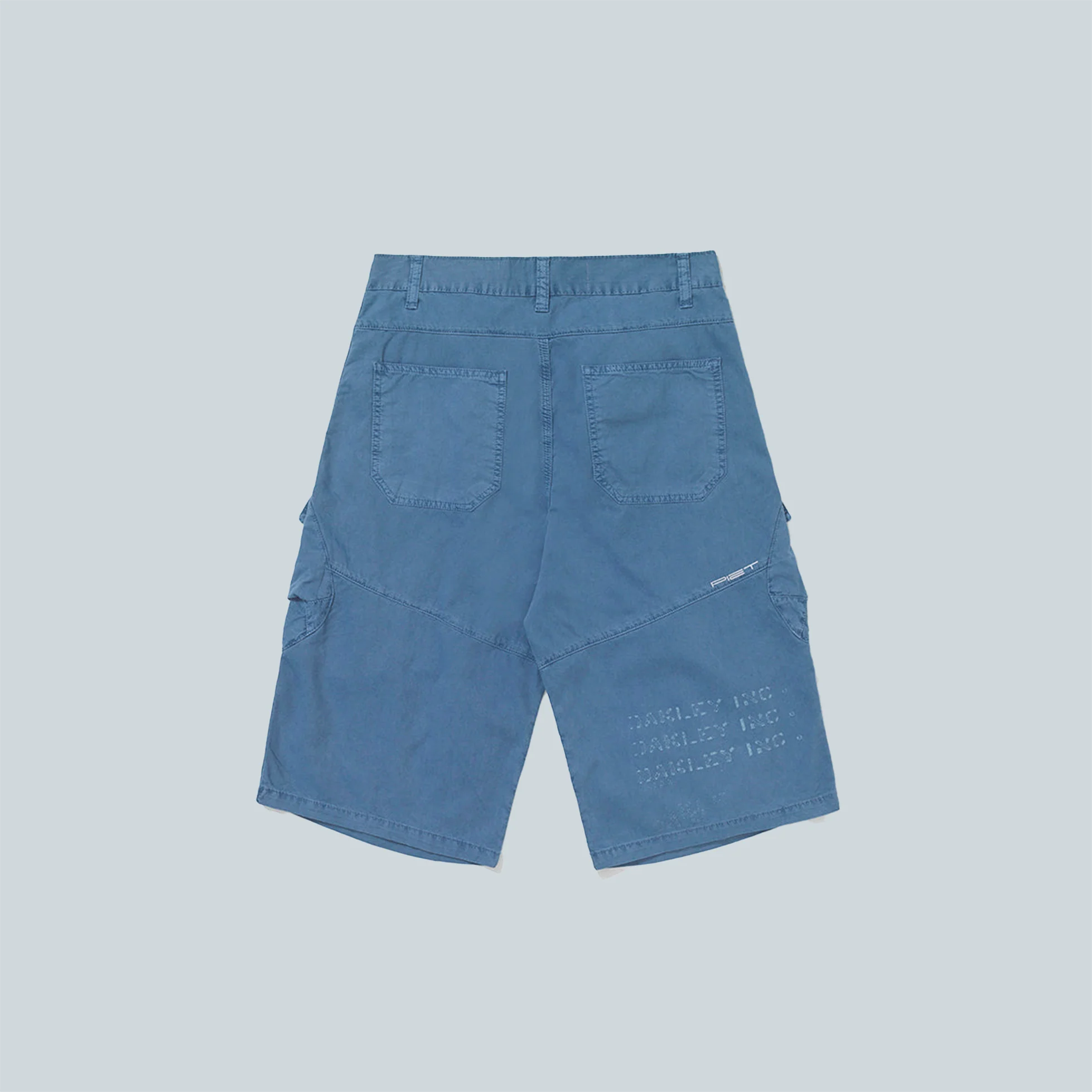 SB OVERSIZED SHORTS - STEEL BLUE - Image 2