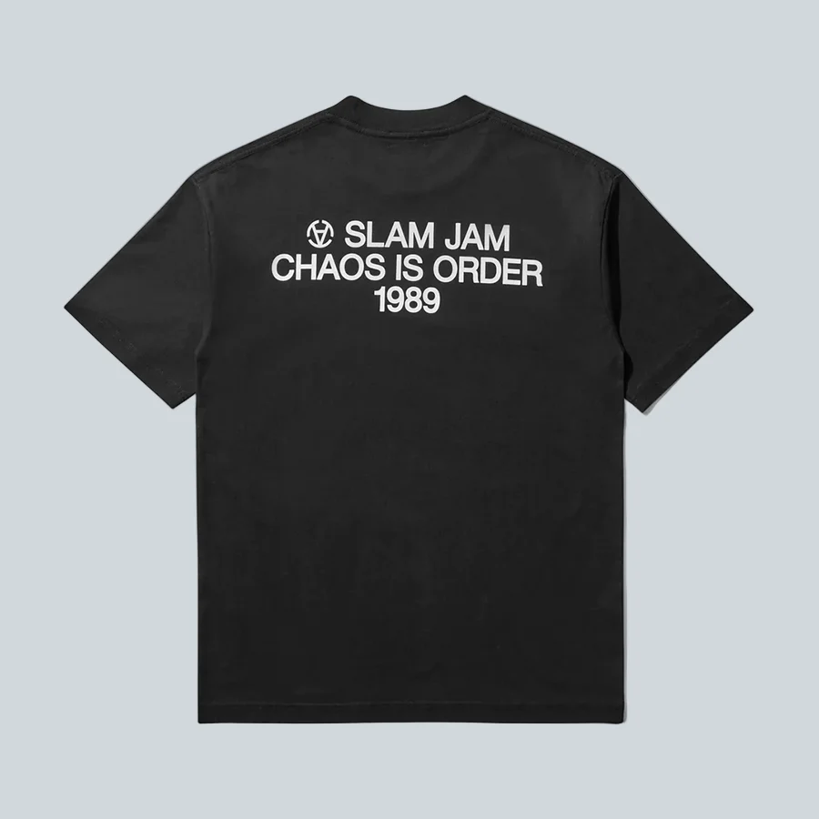 CHAOS IS ORDER TEE - BLACK - Image 2