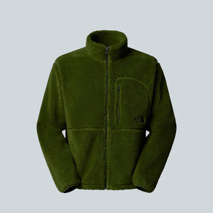 M EXTREME PILE 2 FULL ZIP JACKET - WOODLAND GREEN