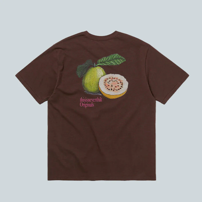 GUAVA TEE - DARK CHOCOLATE - Image 2