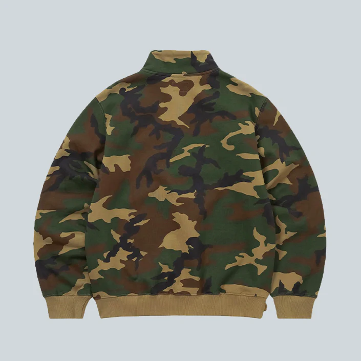 T.N.T. CLASSIC HDP HALF ZIP SWEATSHIRT - CAMO - Image 2