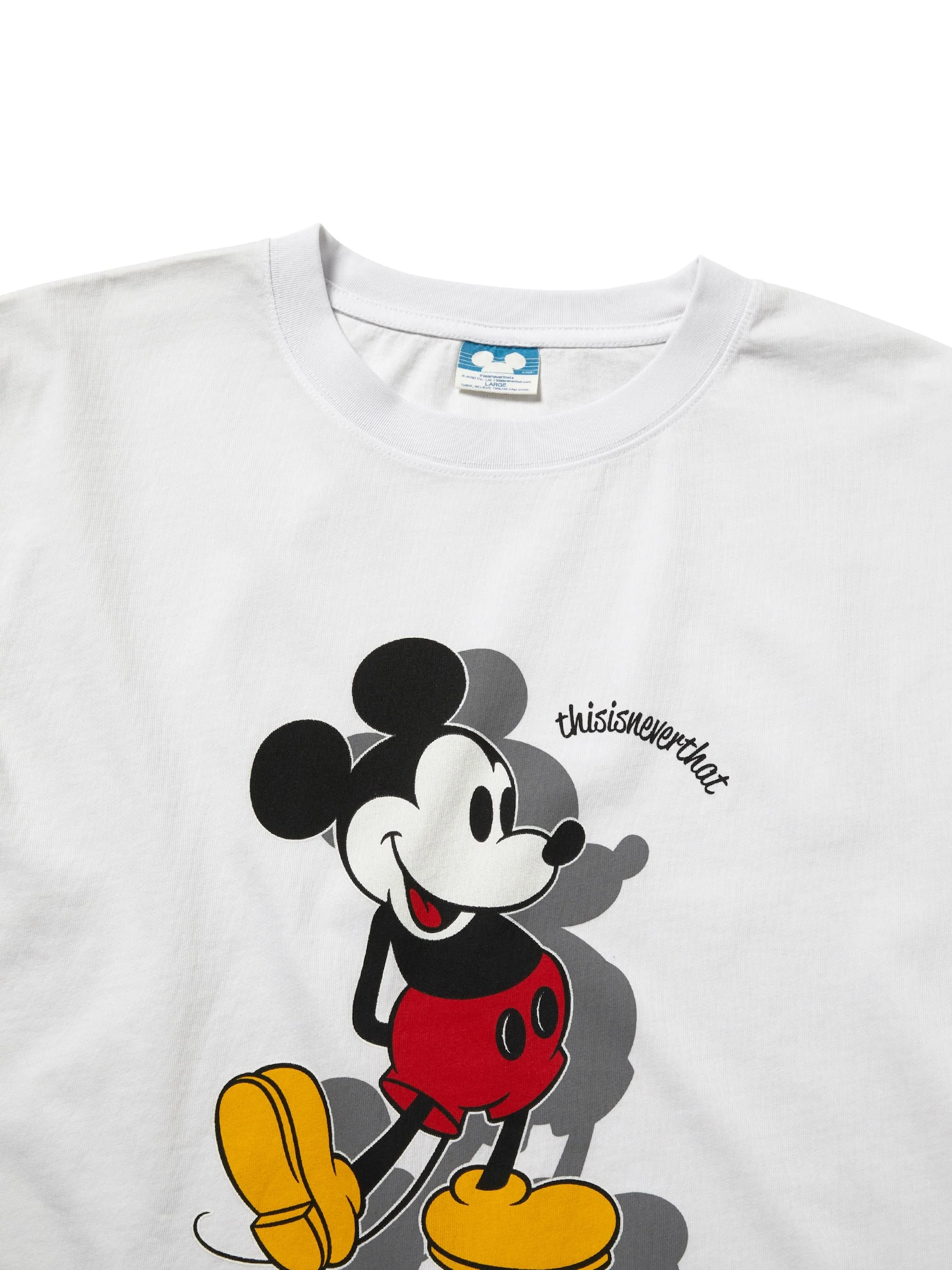 THISISNEVERTHAT X DISNEY MICKEY CLASSIC TEE - WHITE - Image 3