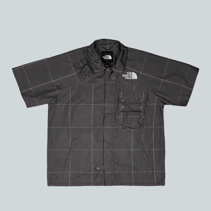 ENERGY SAVING PLAID LS SHIRT - SMOKED PEARL