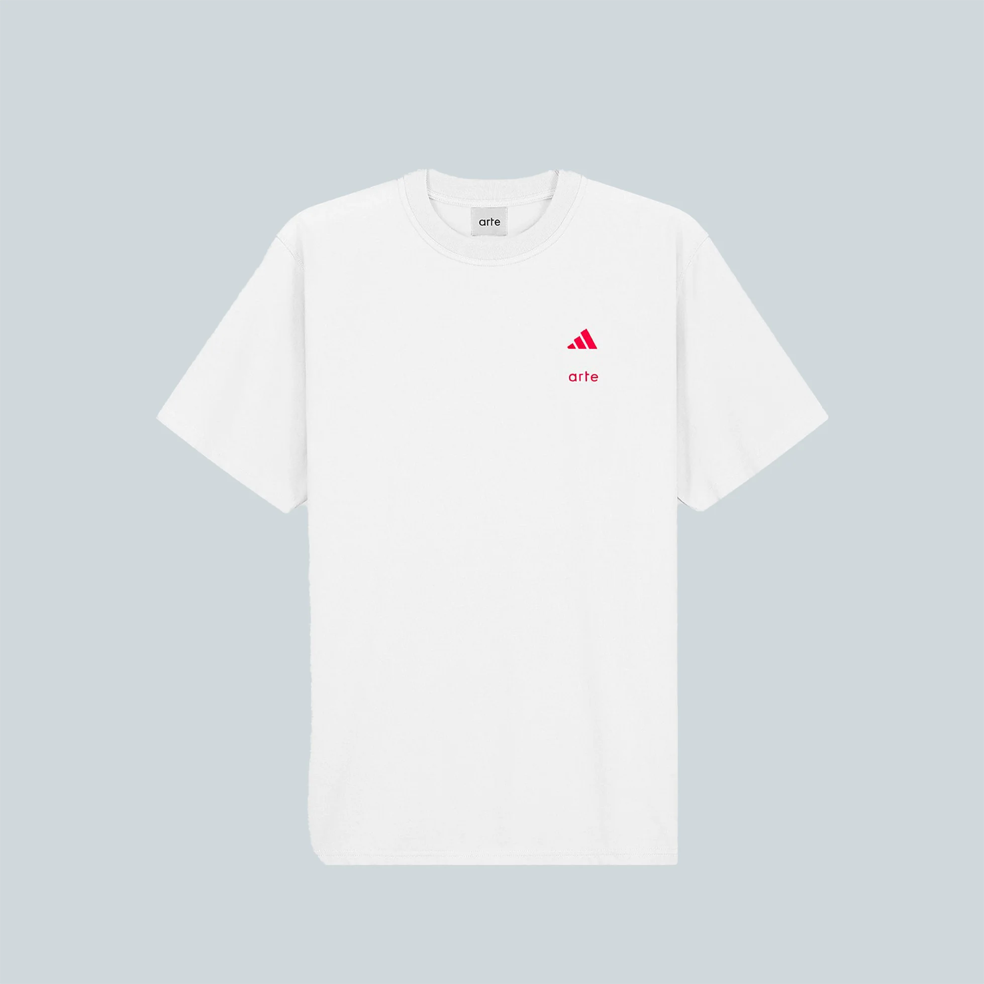 TSHIRT - WHITE RED
