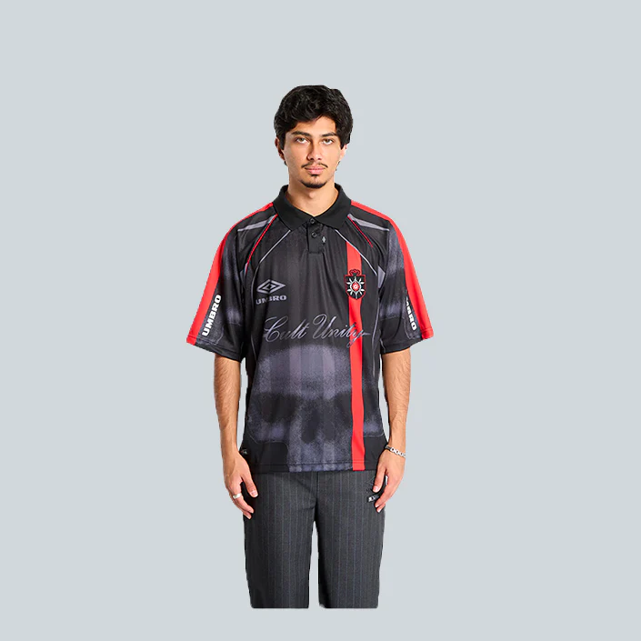 01 03 POLO - BLACK RED