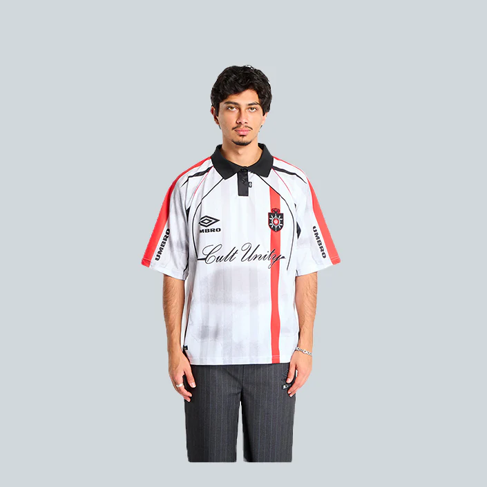 01 03 POLO - WHITE RED
