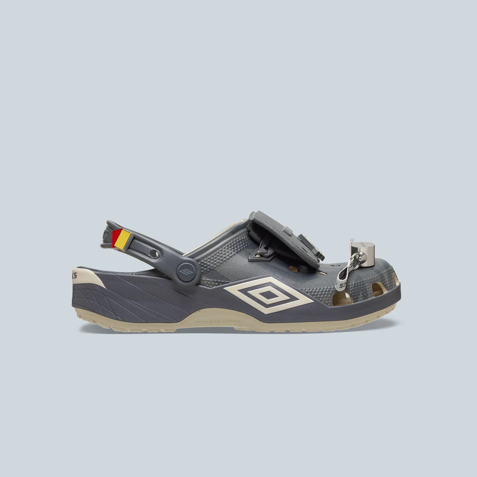 CLASSIC CLOG - BONE/SLATE GREY