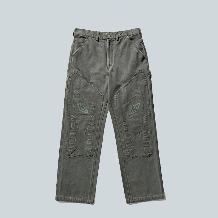 SHINGUARD CANVAS PANTS - DARK OLIVE