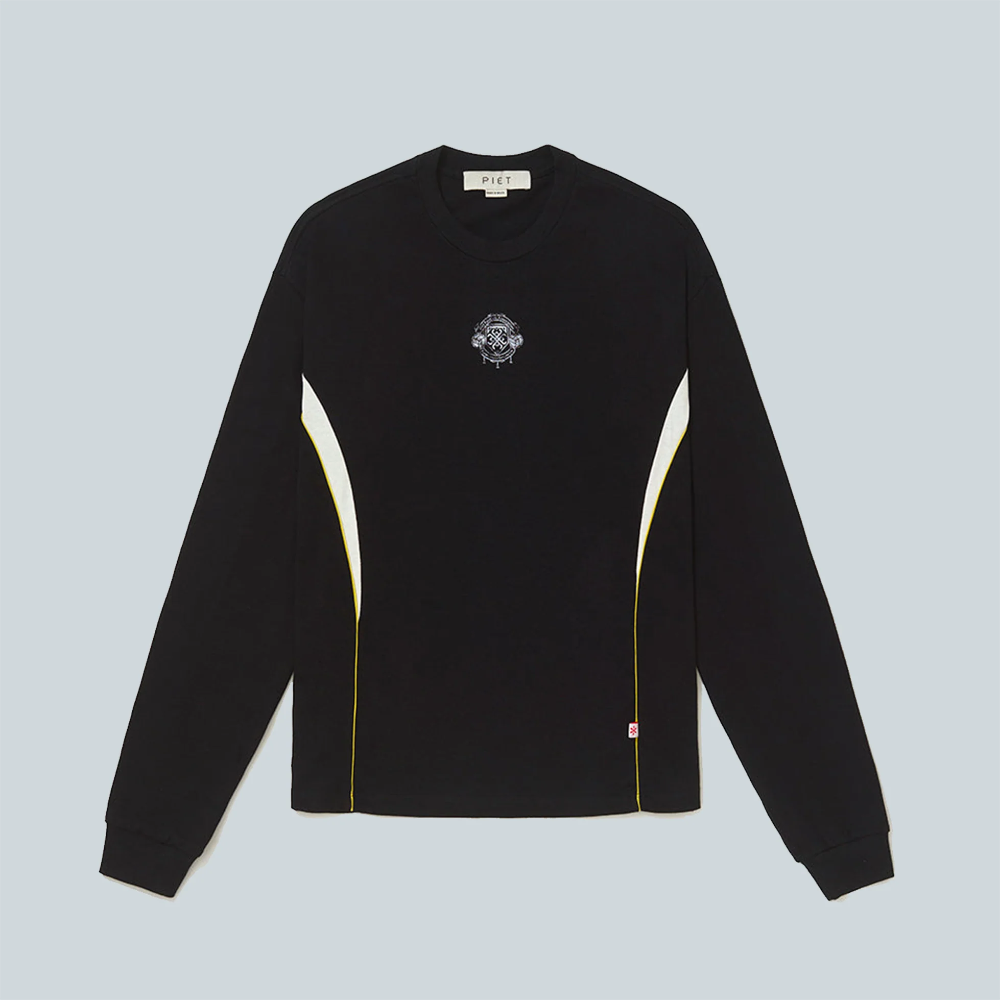 VEST LONG SLEEVE TSHIRT - BLACK - Image 3
