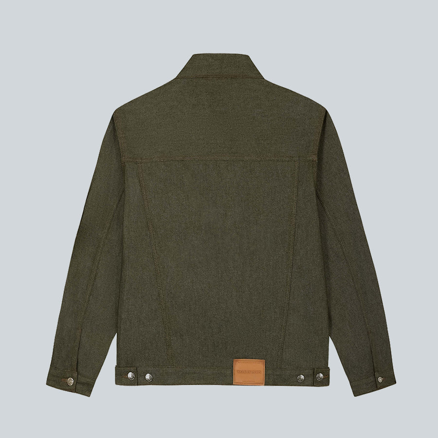 LA VESTE EN JEAN DU JARDINIER - VERT - Image 2
