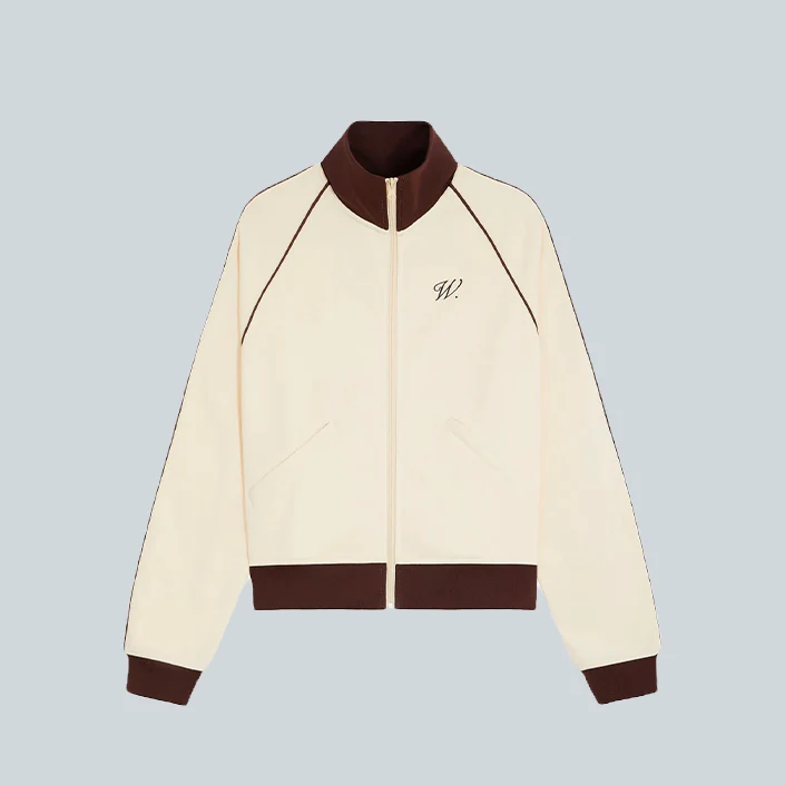 SIGNATURE JOGGING JACKET - BEIGE
