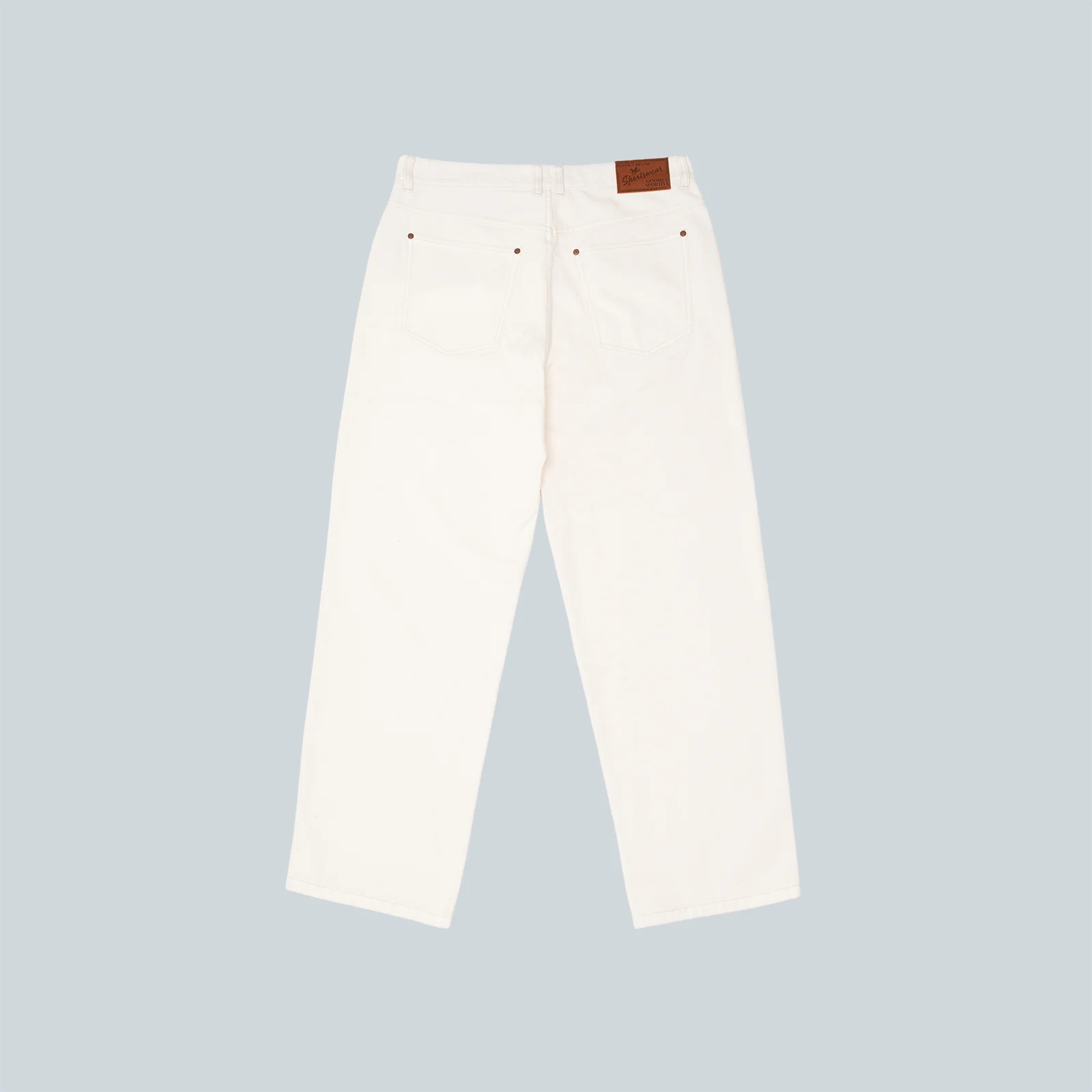 WIDE LEG ANGORA PANTS - Image 2